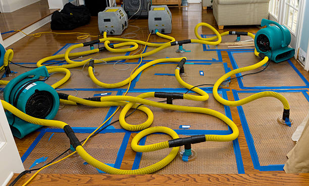 Professional Storm Water Damage Restoration technician working in Lenox, GA